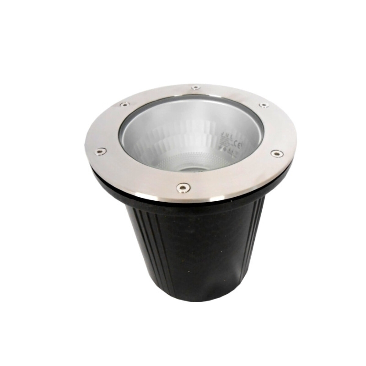 Luminaria de embutir piso IP65 aro en acero Ø20cm - AJ6882 