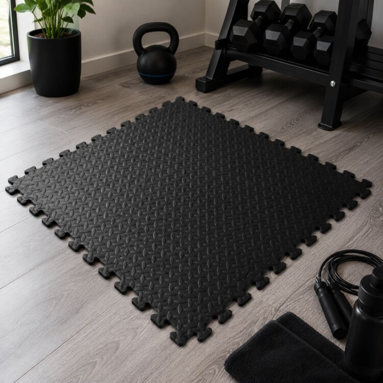 Piso Alfombra Tatami Goma Eva Encastrable 60x60cm Piso Alfombra Tatami Goma Eva Encastrable 60x60cm