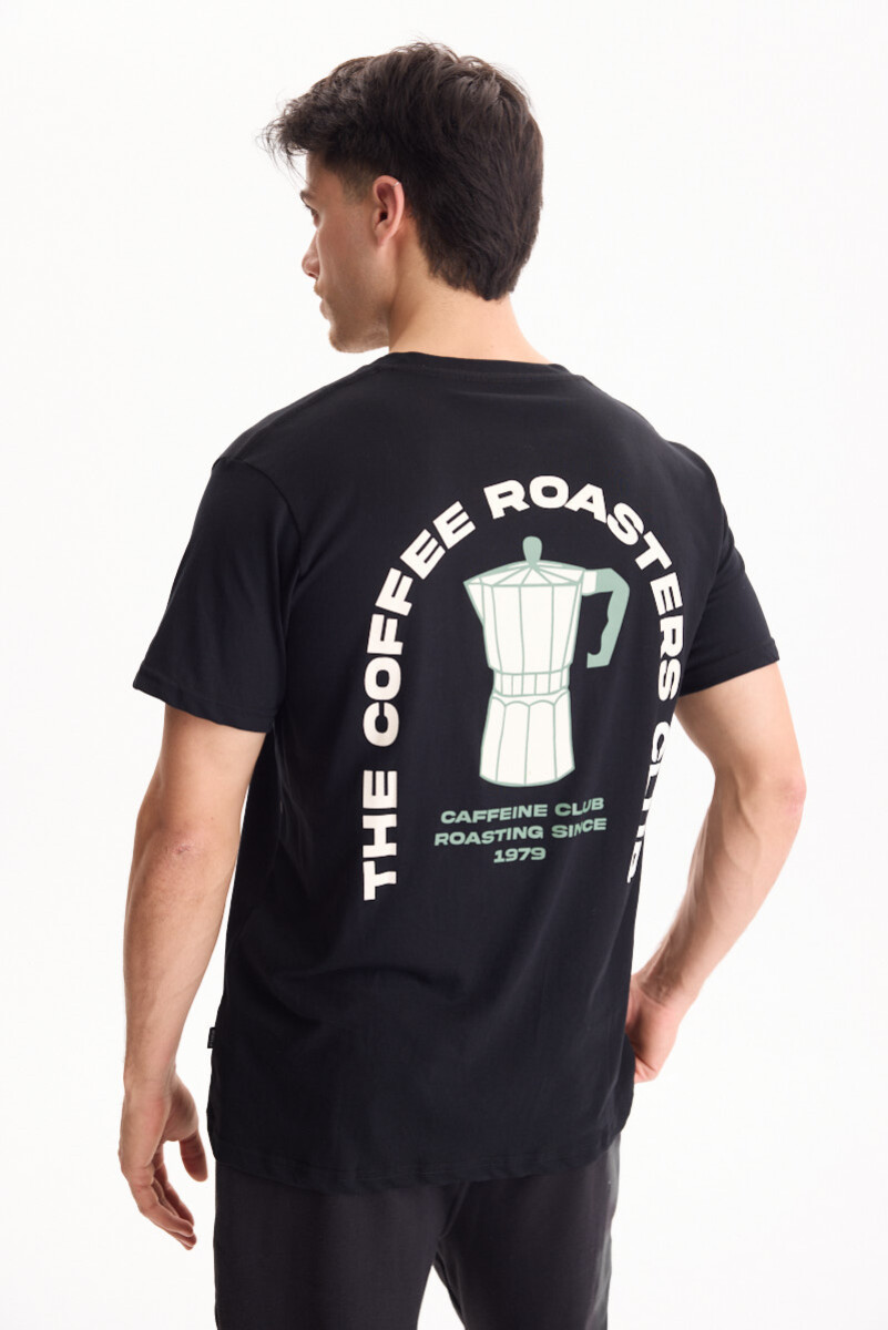 Remera Rosasters - Negro 
