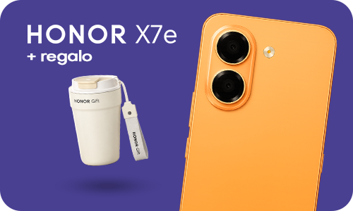¡Honor X7e con regalo!