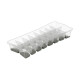 Cubetera flexible TRANSPARENTE