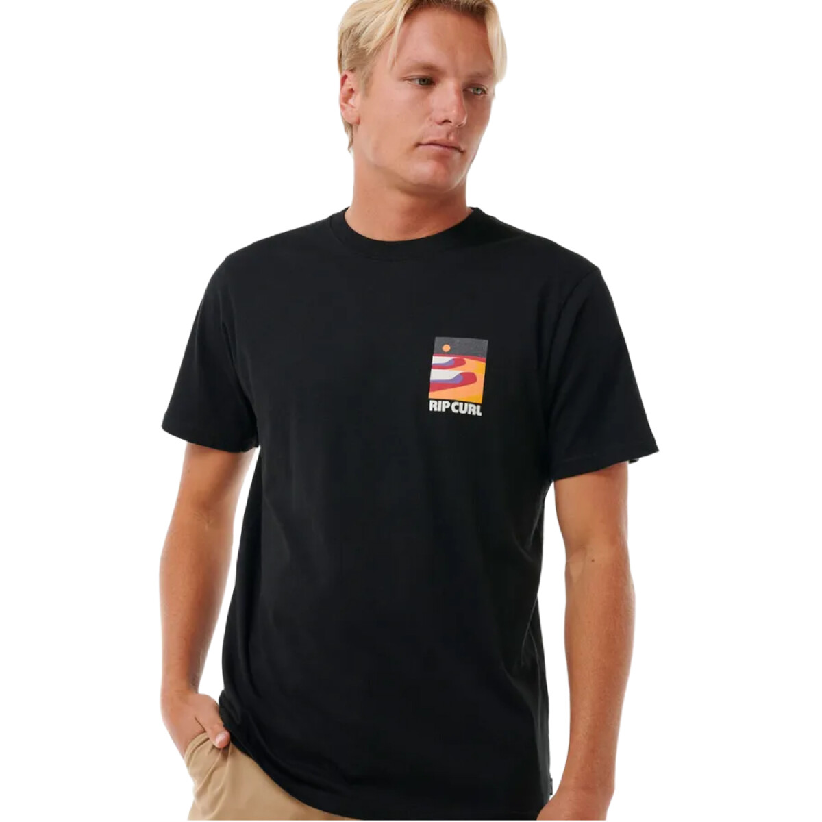 Remera Rip Curl Surf Revival Lined Up Tee 