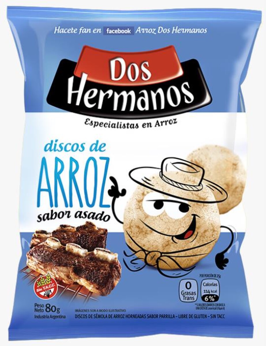 NAT-SNACK SABOR ASADO 80g X 10 DOS HNS 