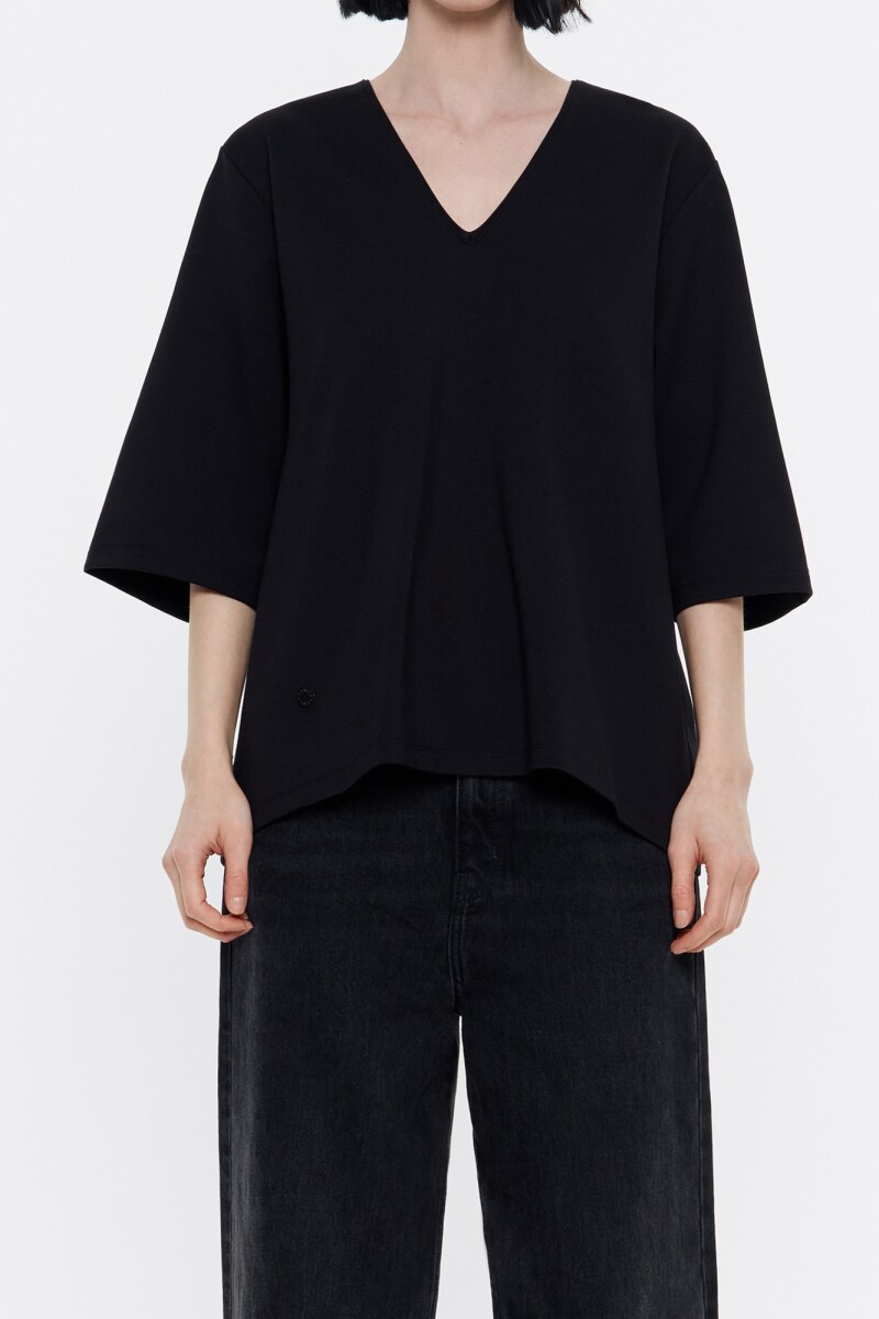CAMISETA MUJER Negro