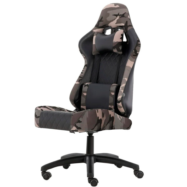 Silla Gamer Ergonómica Camuflaje Militar SILLA GAMER PL CAMO VERDE CAPIT. OLT