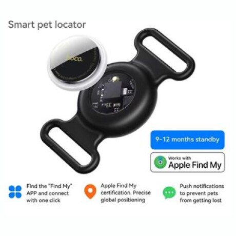 Localizador Tag Para Collar De Mascotas HOCO E91C IOS - White Localizador Tag Para Collar De Mascotas HOCO E91C IOS - White