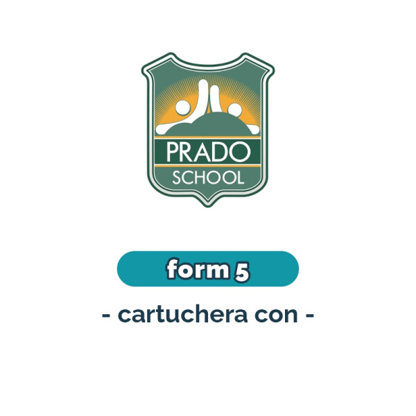 Lista de materiales - Primaria Form 5 cartuchera Prado School Única