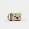 Mini Bag Palma En Cuero Charol Natural
