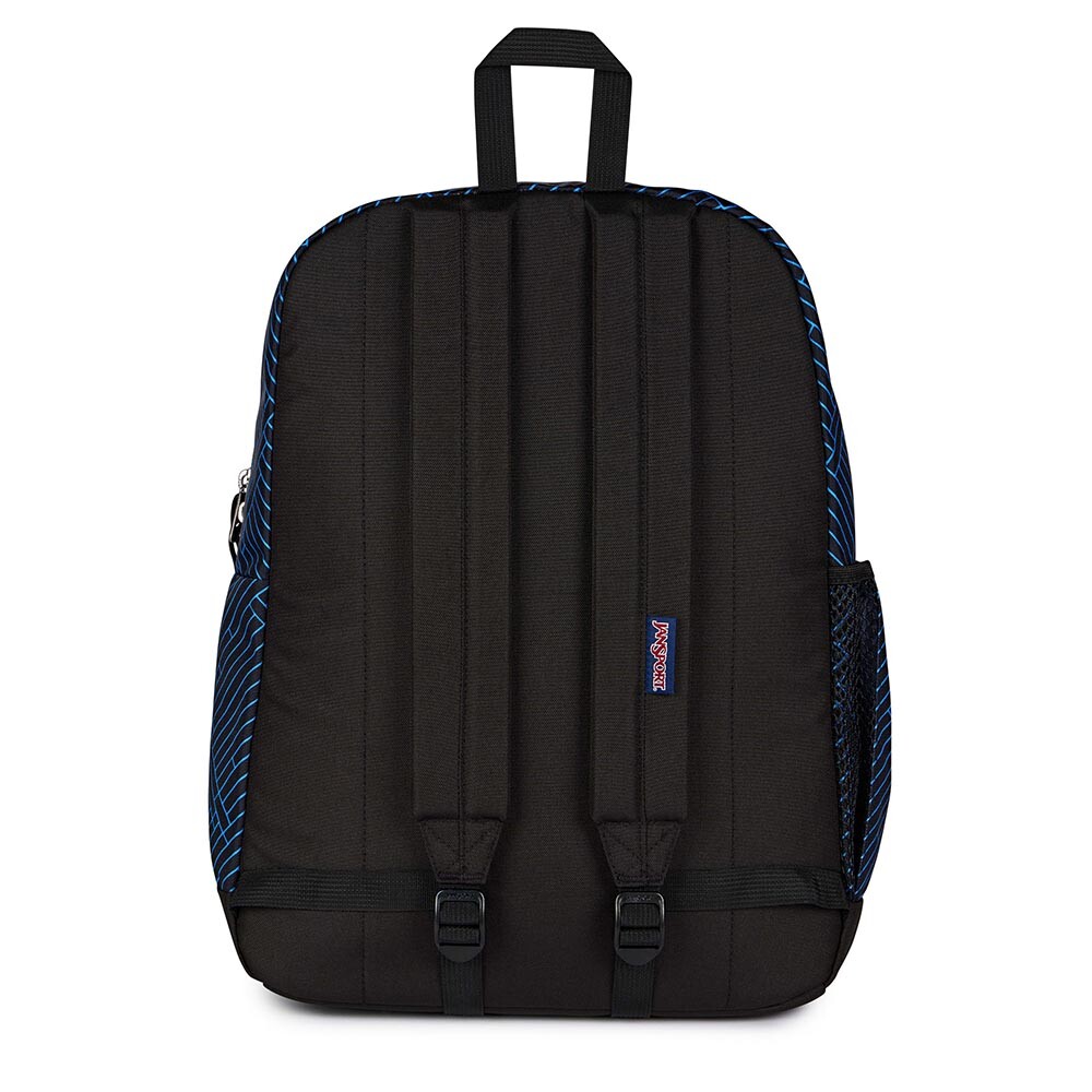 Mochila Portalaptop Cross Town Plus Black/Black/Azul