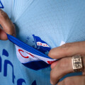 Camiseta de Hombre Umbro Nacional con Sponsors Celeste