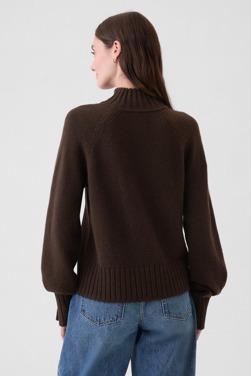 Buzo Polera Cashsoft Mujer Terra Brown