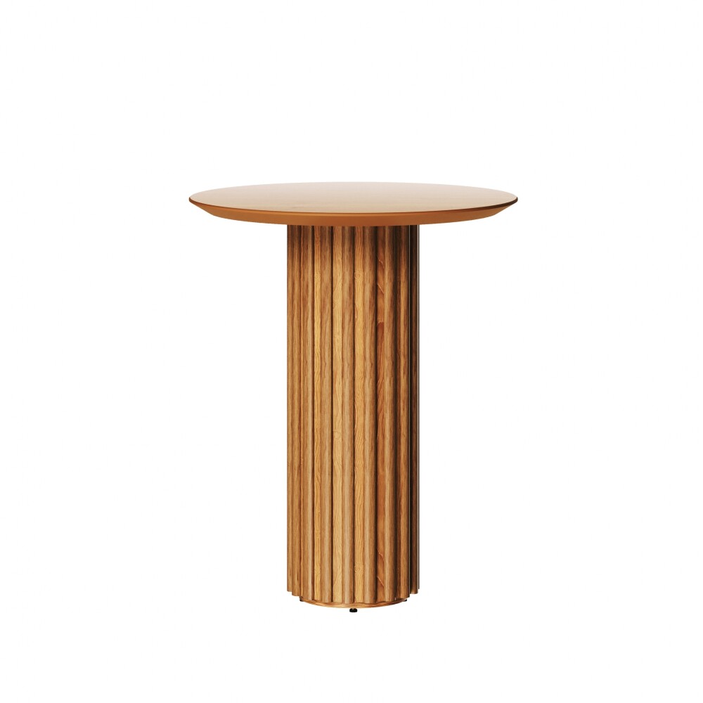 Mesa Lateral - 64cm - Linea Manhattan Marron