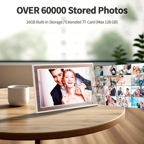 Porta Retrato Digital Pritom PF103 10,1'' 1GB 16GB Wifi 001