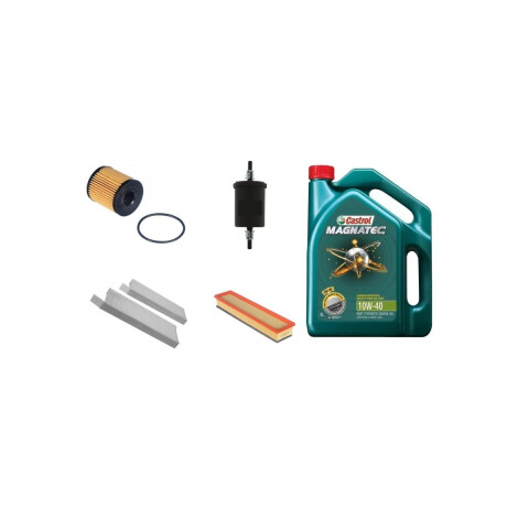 KIT DE FILTROS Y ACEITE 10W40 CASTROL Kit De Filtros Y Aceite 10w40 Castrol