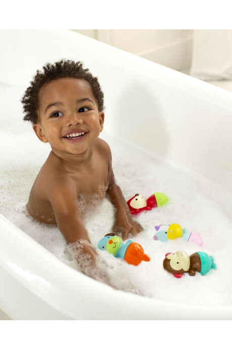 Juego de baño sirenas con colas intercambables Sin color