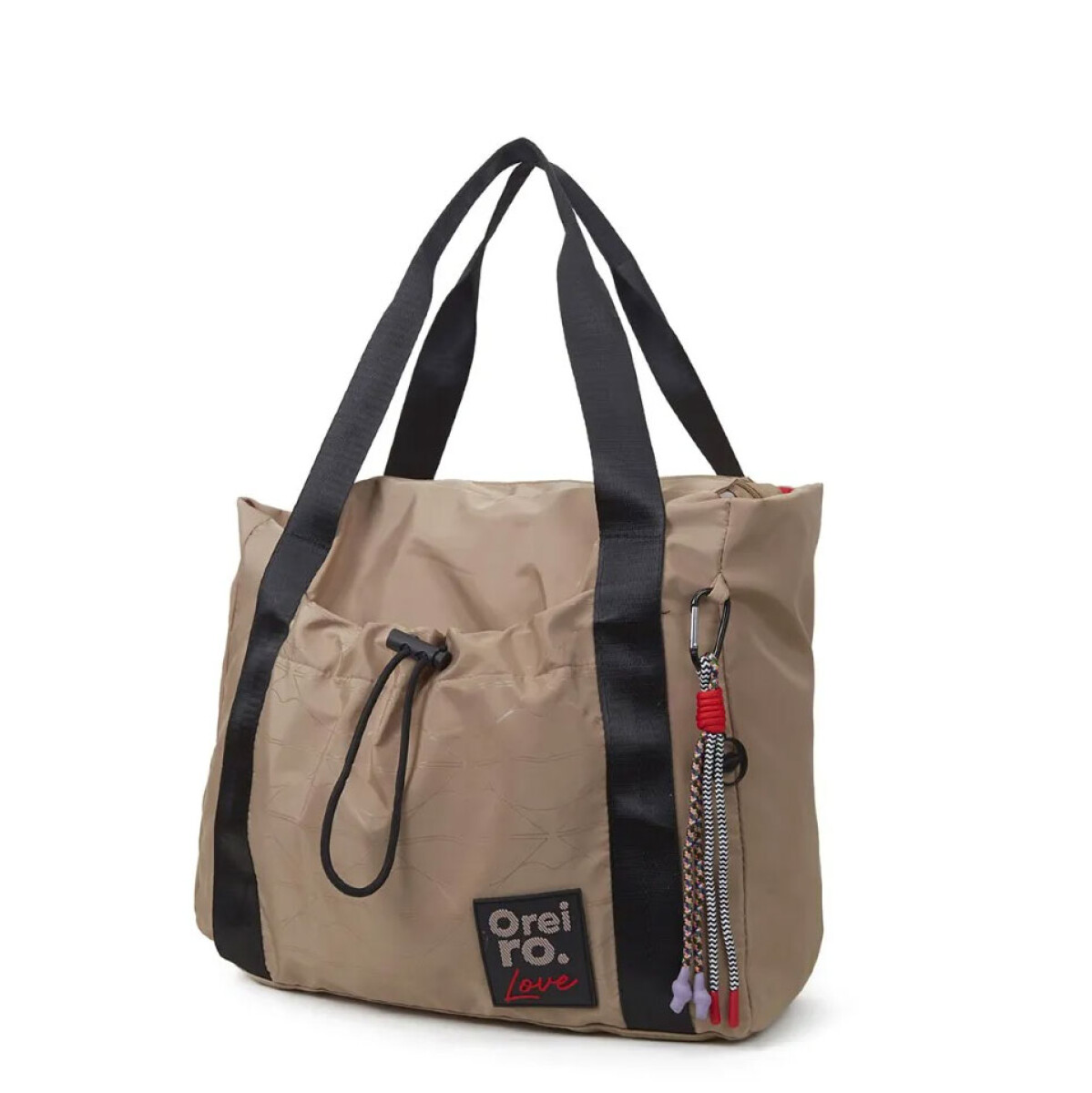 Cartera Las Oreiro Oreiro Love - Beige - Negro 
