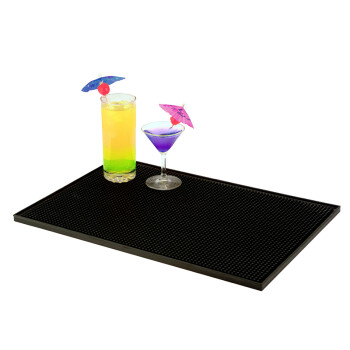 Bandeja Goma rectangular antideslizante para barra Bandeja Goma rectangular antideslizante para barra