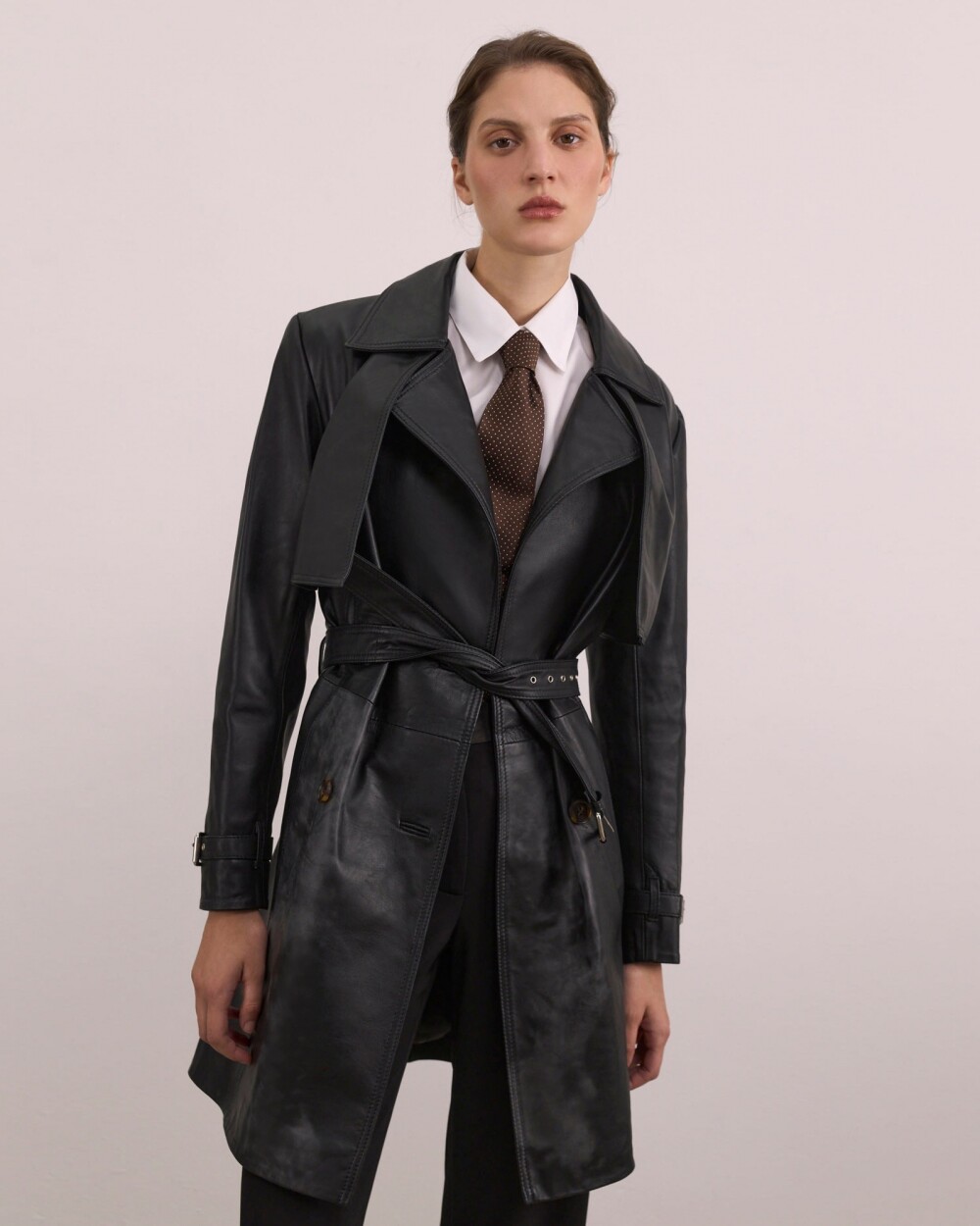 Trench Borgia Negro