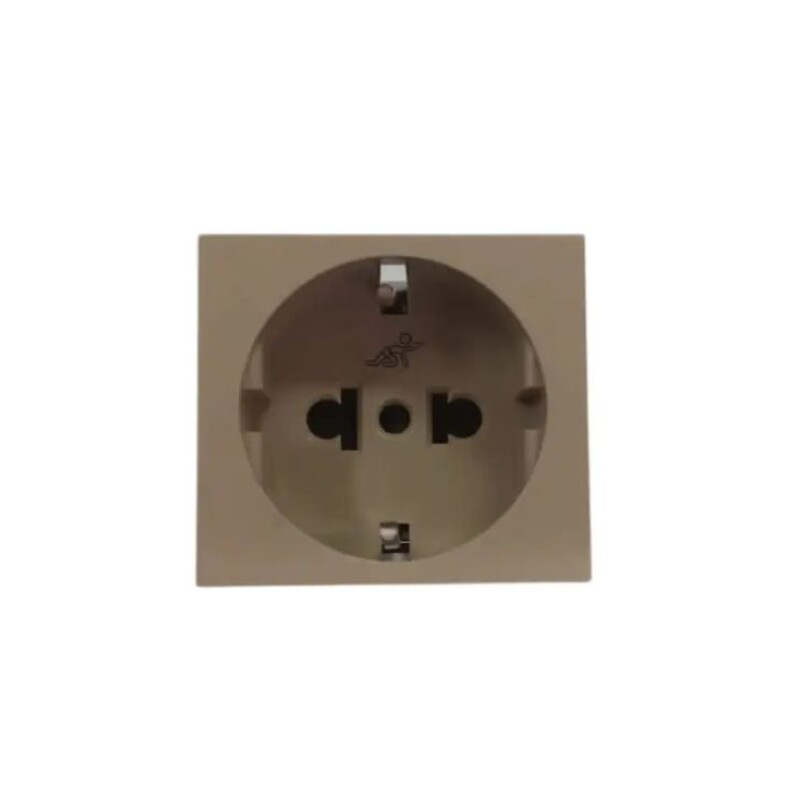 MODULO TOMA SCHUKO 2X16A+T POLARIZADO HABITAT MODULO TOMA SCHUKO 2X16A+T POLARIZADO HABITAT