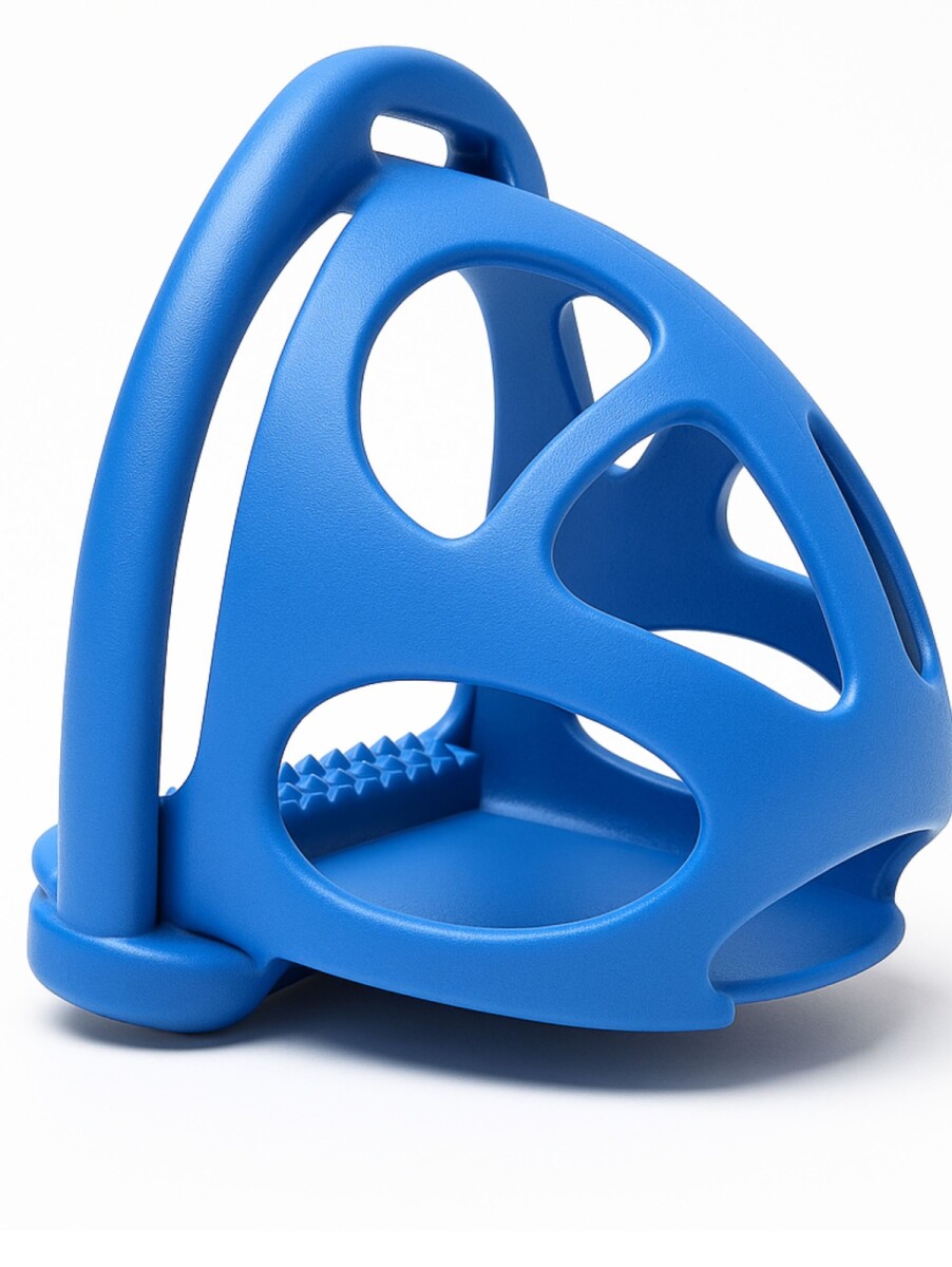 Estribo con Protector Plastico - Azul 