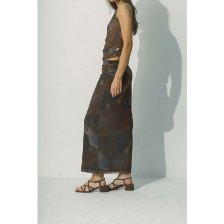 Falda Mesh Print 2