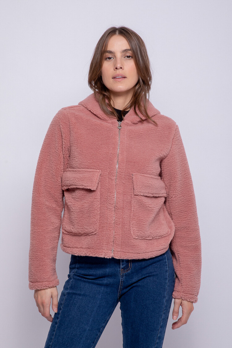 CAMPERA JULI Rosa Sepia