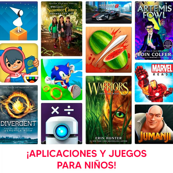 Tablet Fire 7 Kids Pro 16 Gb De 9.ª Generación TABLET AMAZON FIRE KIDS PRO 7 16GB NEGRO