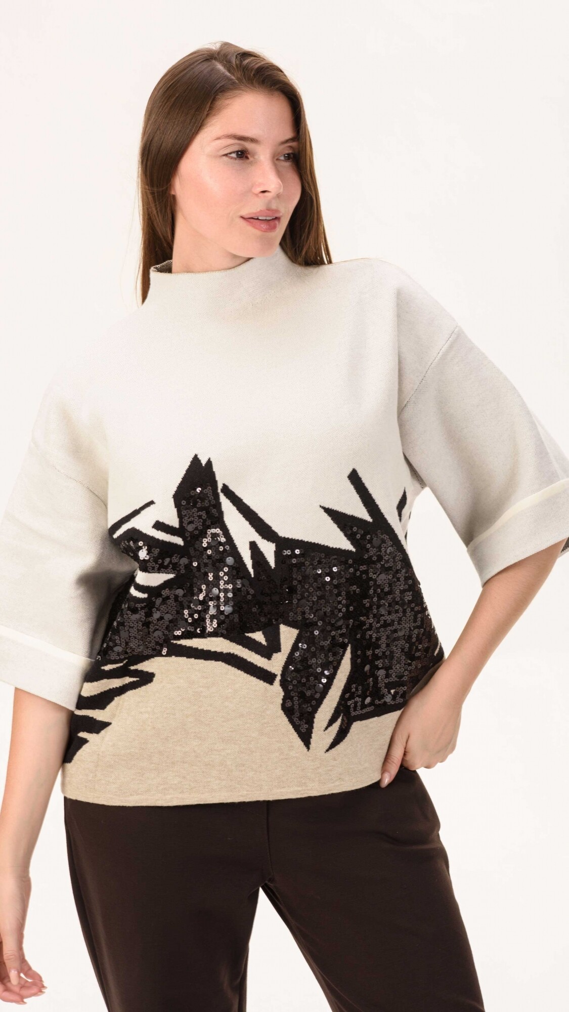 Sweater Cagliari manteca