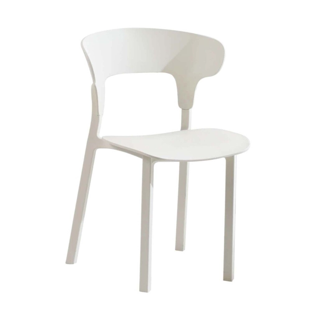 SILLA DE COMEDOR POLIPROPILENO BLANCO NÓRDICA