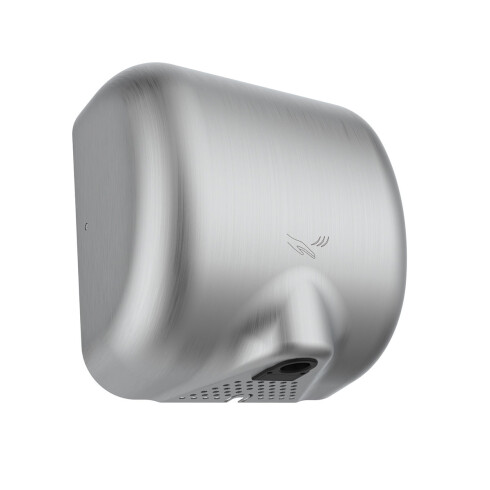 ACERO INOXIDABLE SATINADO 32X29.5X16.5CM SECADOR DE MANOS GRIS-BRUSHED NICKEL