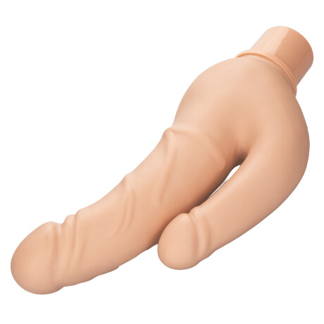 Vibrador Doble Power Stud Over and Under Calexotics Ivory