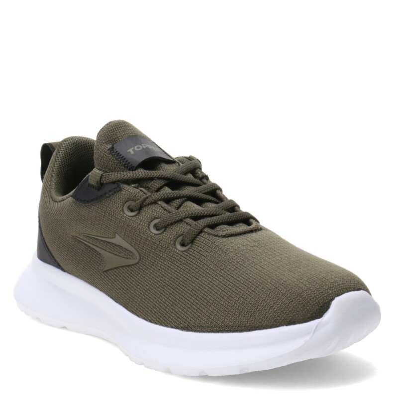 Championes Infantiles Topper Llambi II Verde Oliva - Negro
