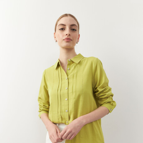 CAMISA MARLENNE Verde Manzana