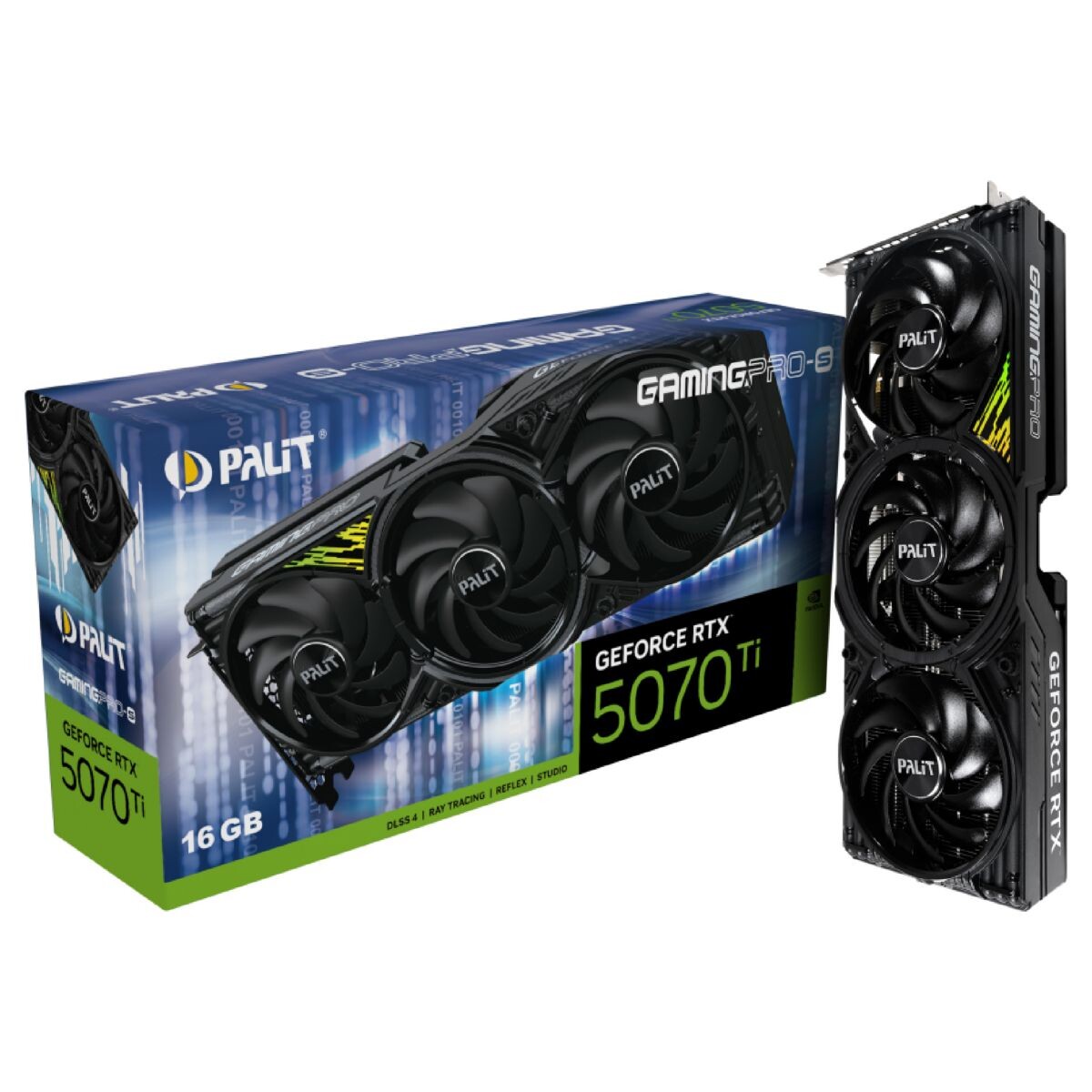 Tarjeta Palit Geforce Rtx 5070TI Gamingpro-s 16GB 