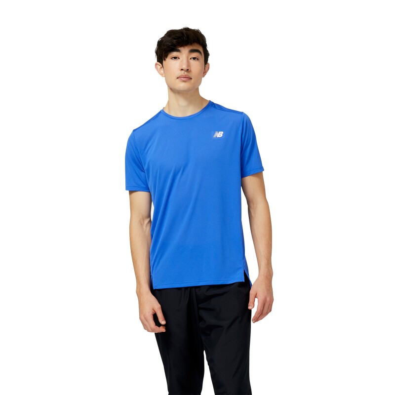Remera New Balance de Hombre - ACCELERATE - MT23222MIB BLUE