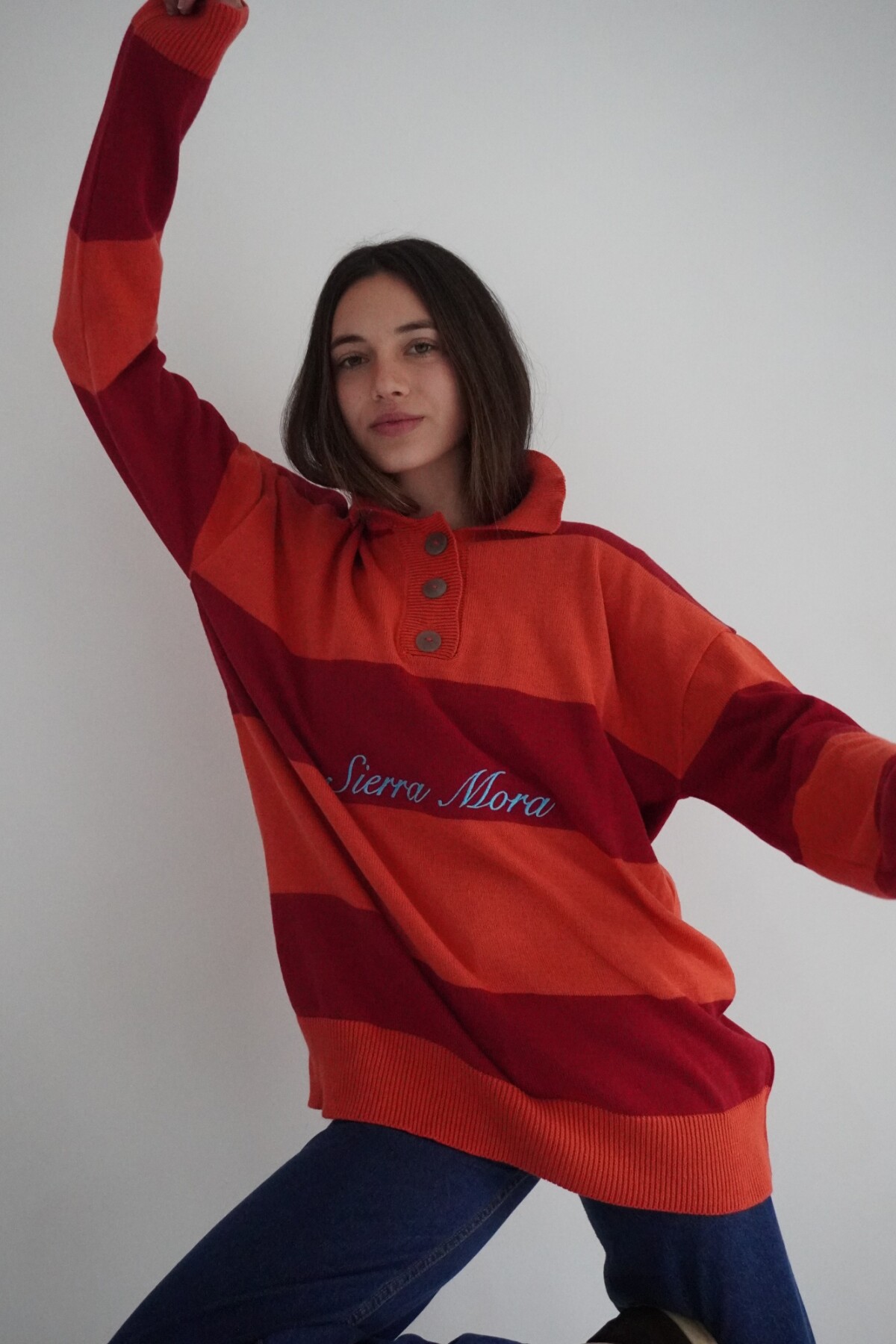 Heritage Sweater Naranja / Rojo