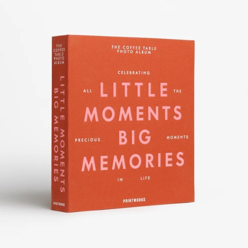 PRINTWORKS ALBUM DE FOTOS LITTLE MOMENTS NARANJA SMALL PRINTWORKS ALBUM DE FOTOS LITTLE MOMENTS NARANJA SMALL