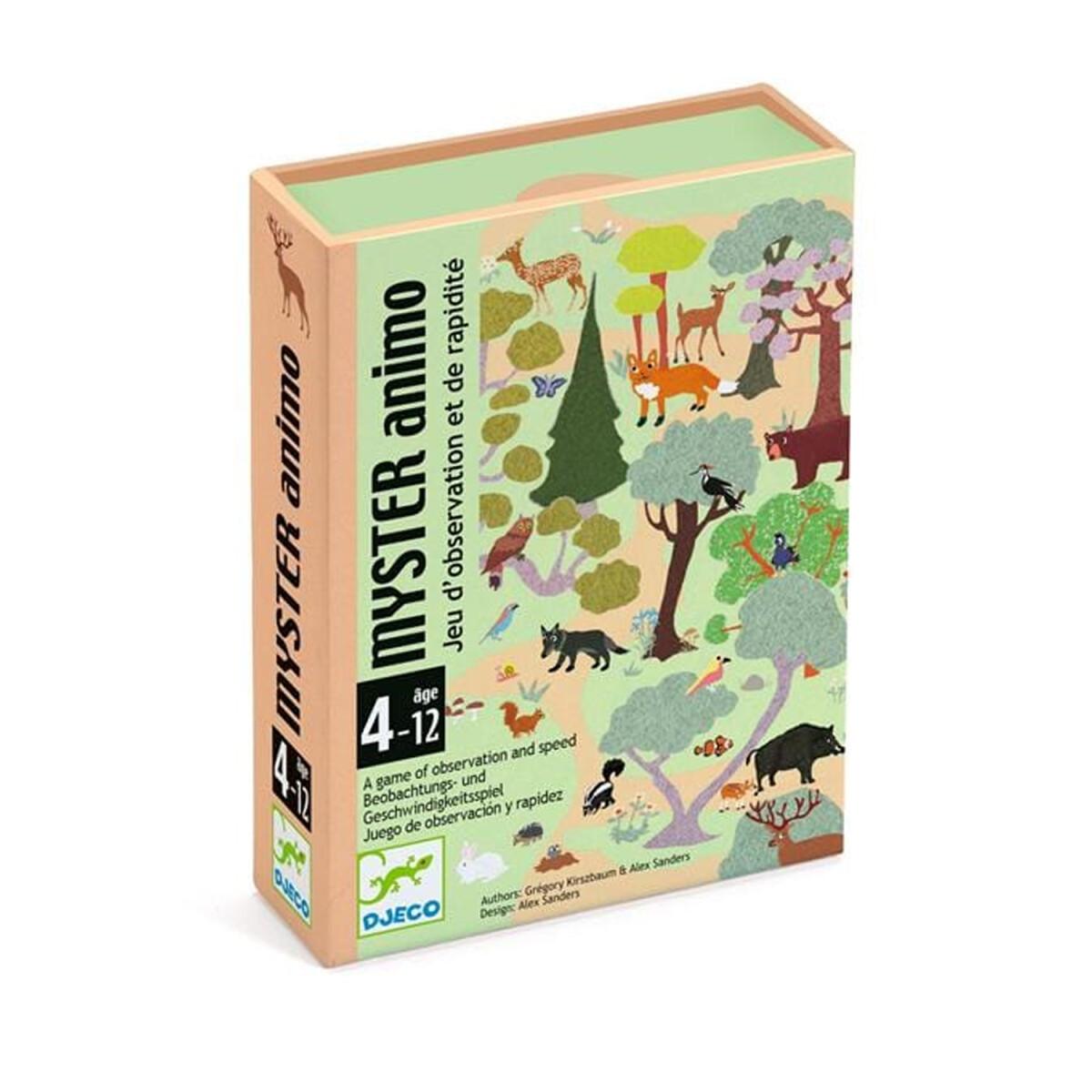 Juego de Cartas Myster Animo Djeco 