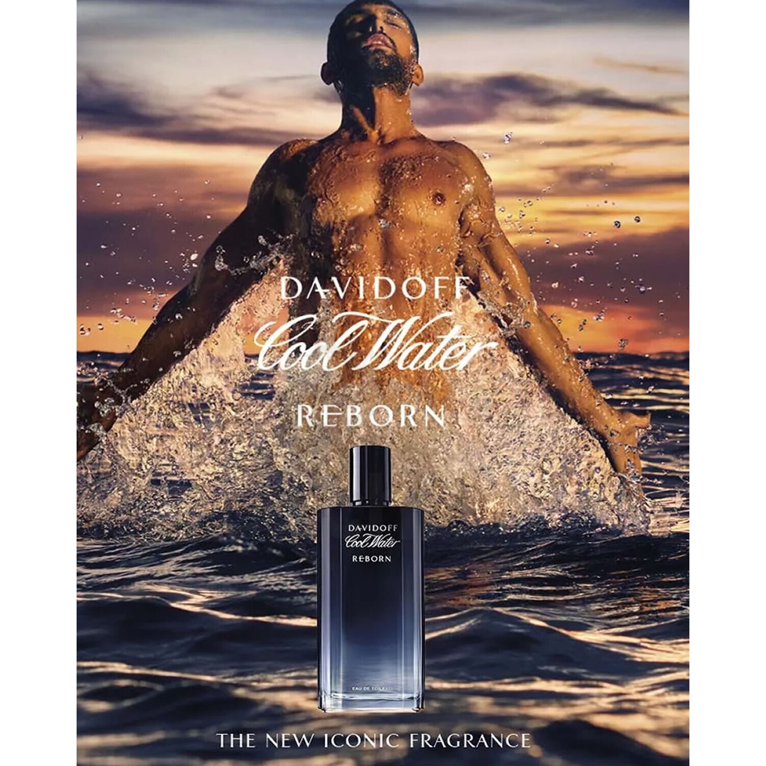 Perfume Davidoff Cool Water Reborn for Him 125ml Original Electroventas