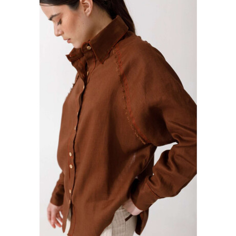 Camisa Raglan Chocolate