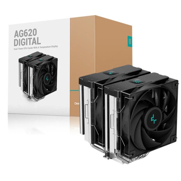 Cooler Deepcool Ag620 Digital Negro COOLER DEEPCOOL AG620 DIGITAL NEGRO
