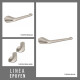 SET DE ACCESORIOS FV LINEA EPUYEN BRUSHED NICKEL GRIS-BRUSHED NICKEL