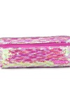 Cartuchera con lentejuelas reversibles Rosa