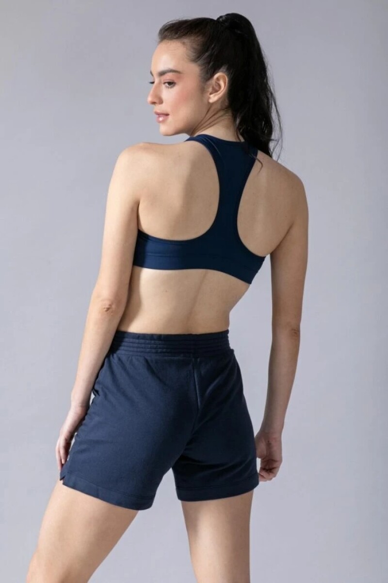 Short Terry. Azul Marino.