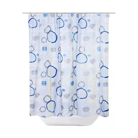 Cortina de baño Amalfi en PVC diseños estampados 180 x 180cm Diseño 8