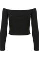 Top Fabia Offshoulder Black