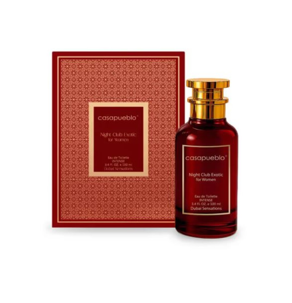 DUBAI SENSATIONS NIGHT CLUB EXOTIC WOMEN 100ML BY CASAPUEBLO - CELESTE 