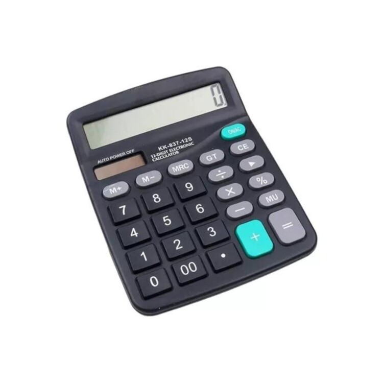 CALCULADORA KK 837B NEGRO