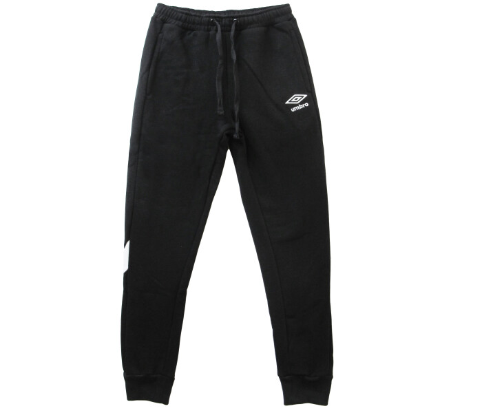 Pantalon Diagonal Kids Negro/Blanco