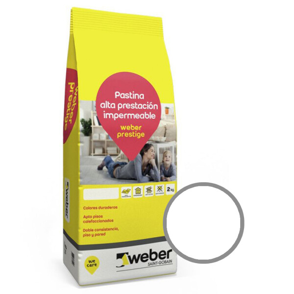 PASTINA WEBER PRESTIGE COLOR NIEVE X 2 KG. Pastina Weber Prestige Color Nieve X 2 Kg.